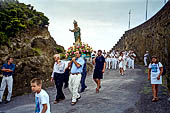 Azzorre, Isola di Faial -Monte da Guia, Porto Pim, Horta. Processione dedicata a Nossa Senhora da Guia.